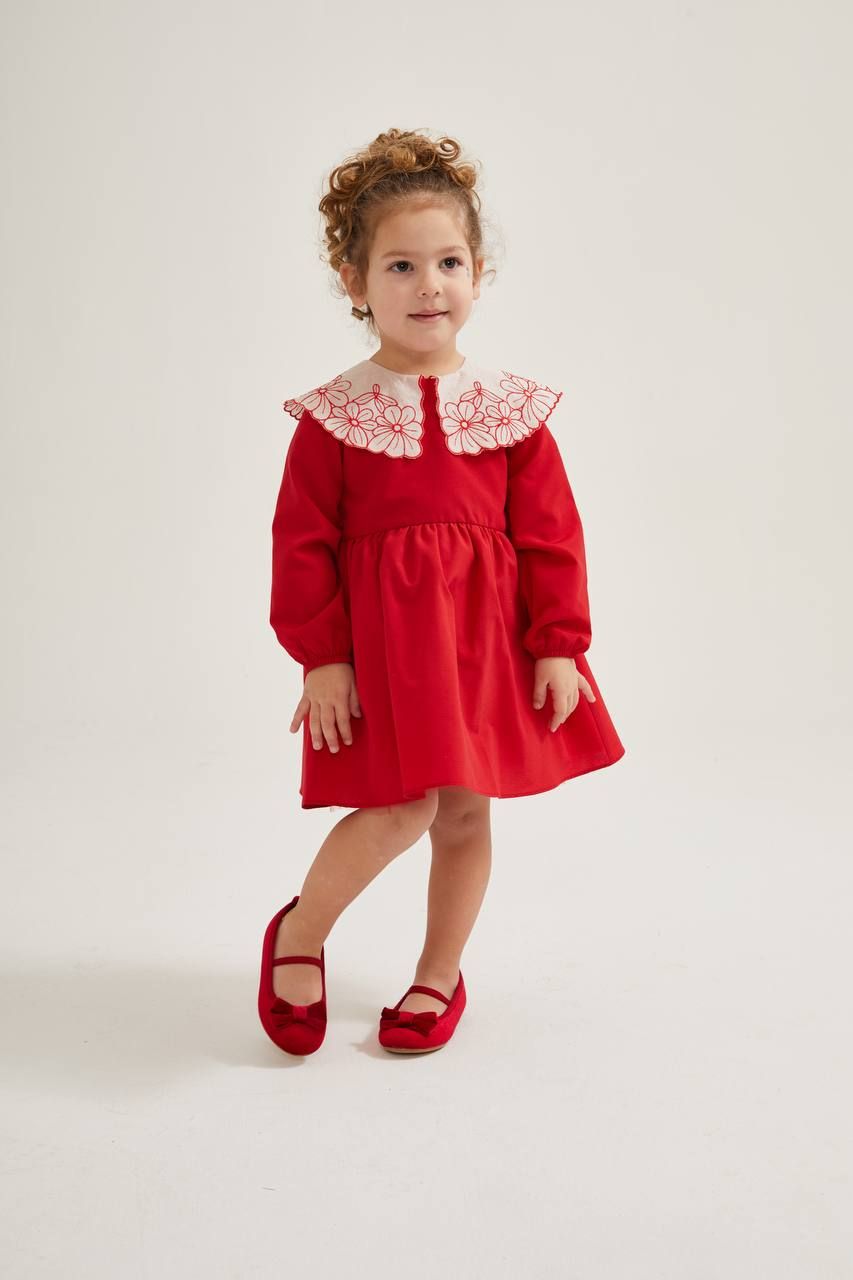 Girls Red Dress