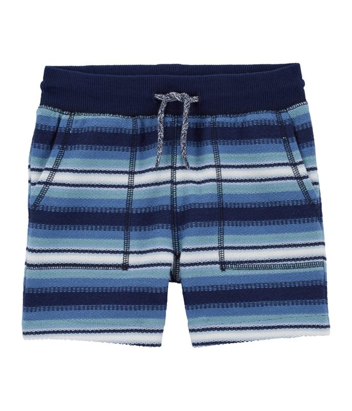 Oshkosh Boys Cotton Striped Shorts