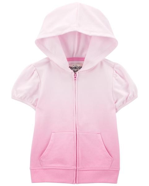 Oshkosh Toddler Girl Pink Tye Dye Hoodie