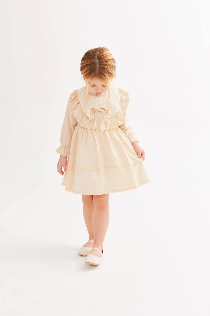 PLNT Girls Linen Dress