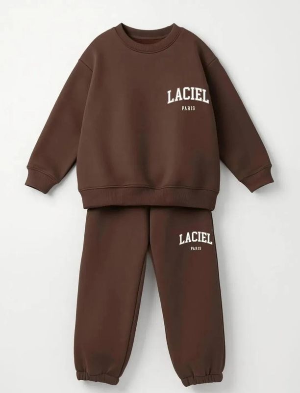 La'ciel Paris Unisex Cotton 2-Pcs Set