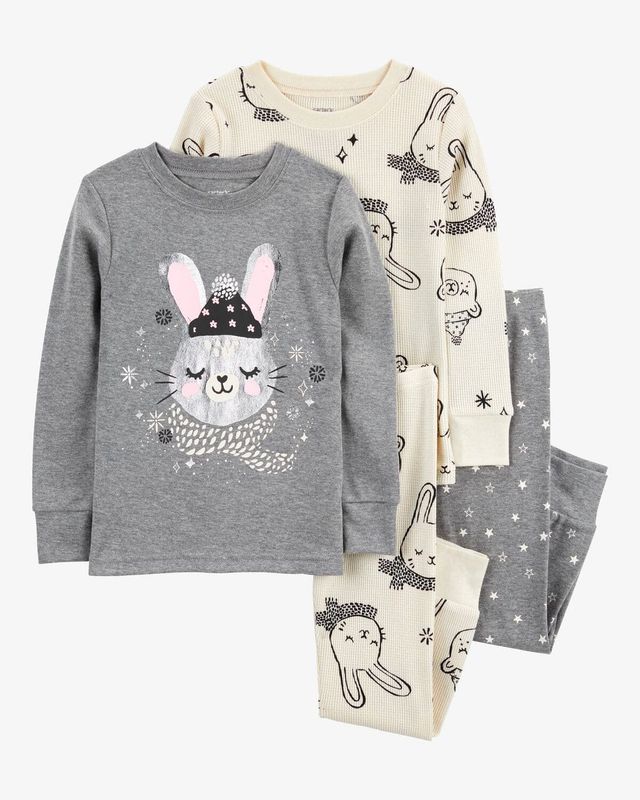 Original Carter's Girls 4-Piece Pajama