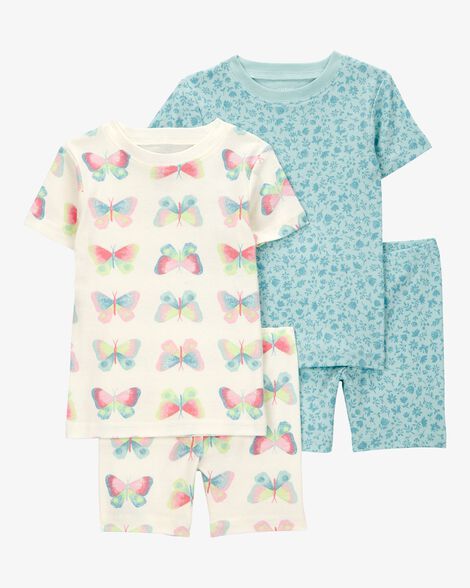 Original Carter's Girls 4-Piece Pajama