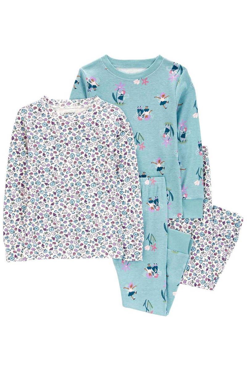 Original Carter's Girls 4-Piece Pajama