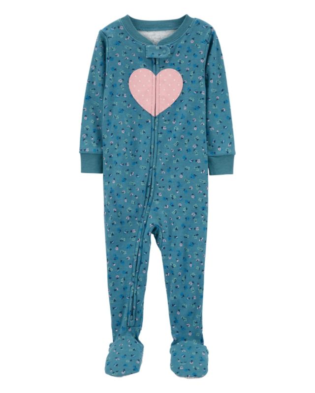 Original Carter's Girls Heart 100% Snug Fit Cotton Overall