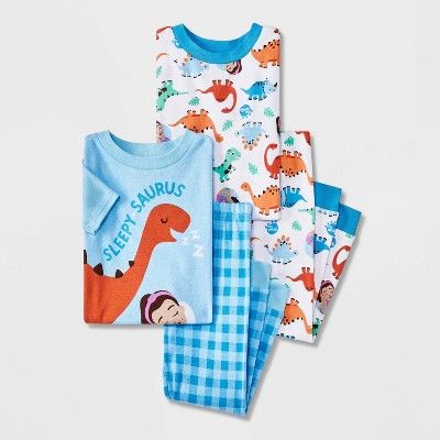 Ms. Rachel Boys 4-Piece Cotton Pajama