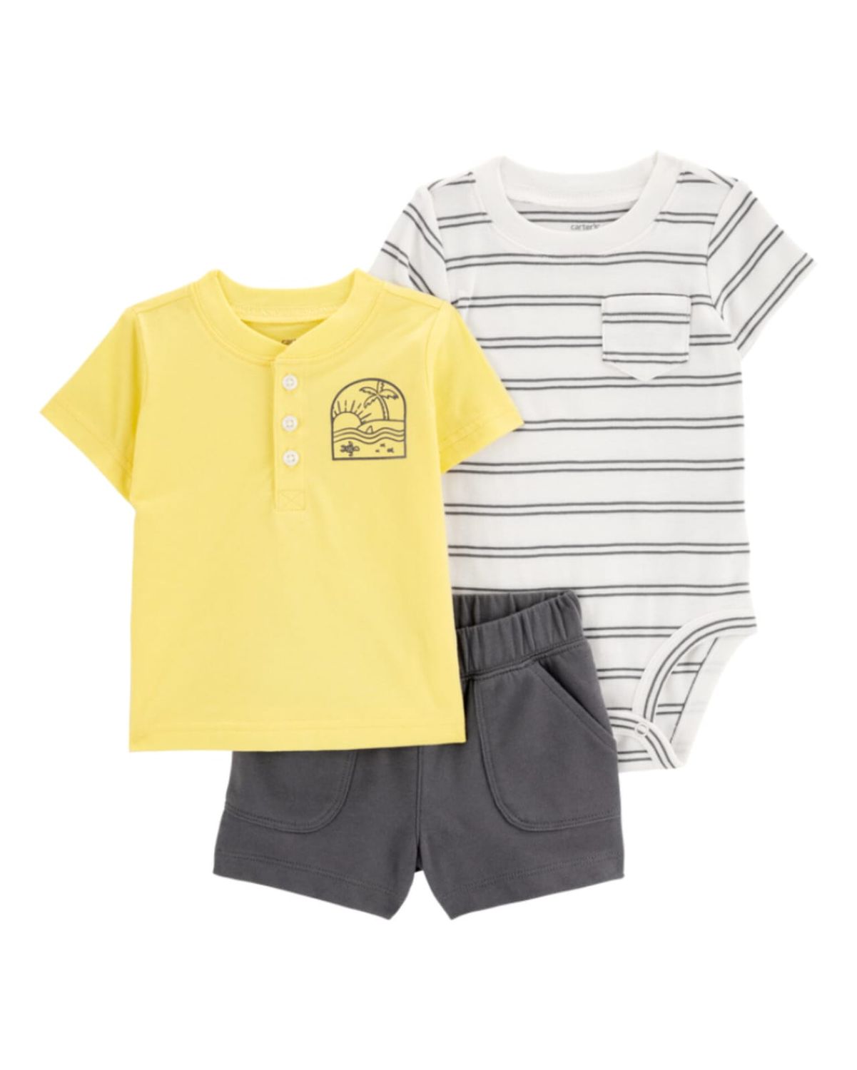 Original Carter's 3-Piece Cotton Set