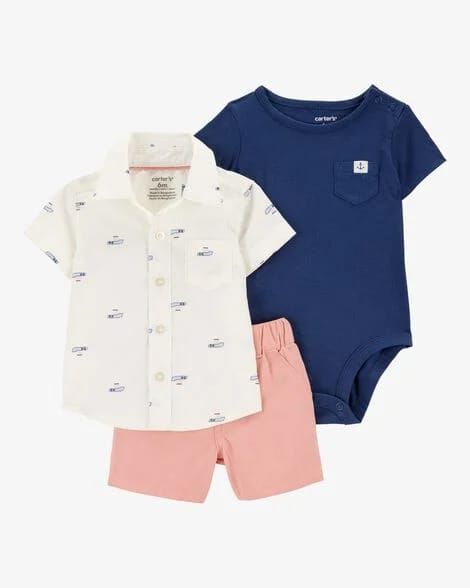 Original Carter's Boys 3-Piece Boat Set