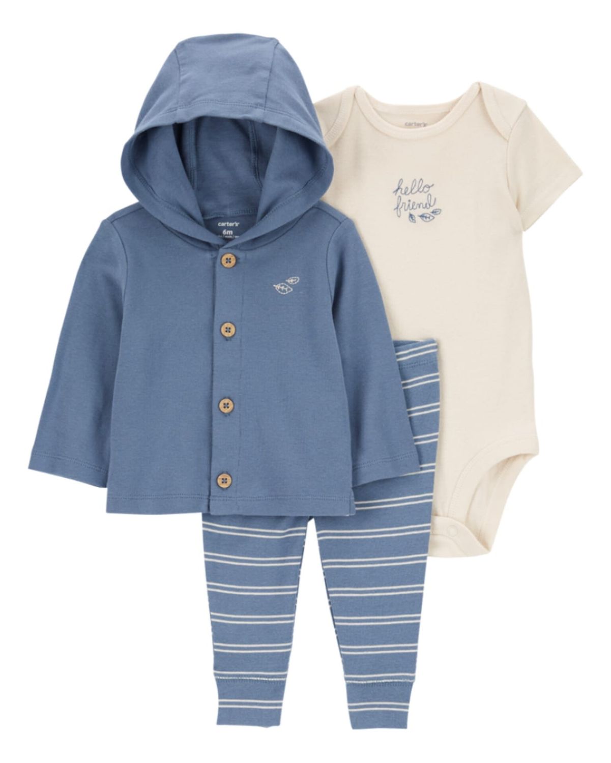Original Carter's Boys 3-Piece Little Cardigan Set