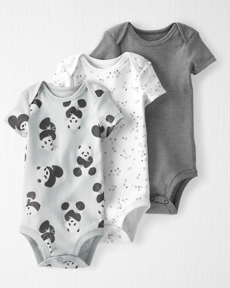 Original Carter's Little Planet 3-Pack Organic Cotton Rib Bodysuits
