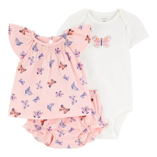Original Carter's Girls 3-Pcs Set