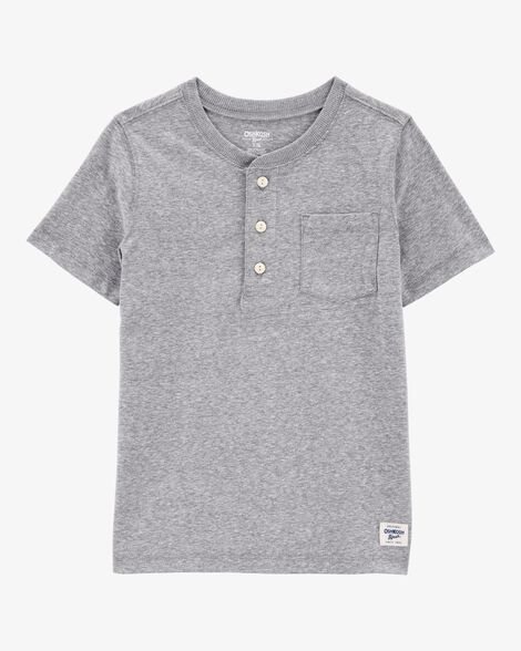 Oshkosh B'gosh Boys Henley Short-Sleeve T-Shirt