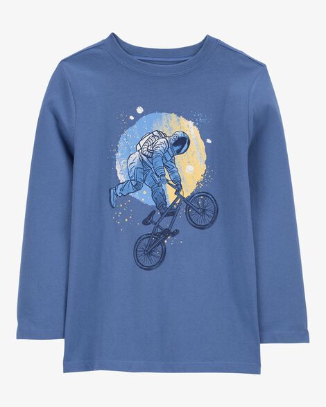 Oshkosh B'gosh Boys Moon Rider Graphic T-Shirt