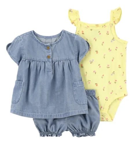 Original Carter's Girls 3-Pcs Set