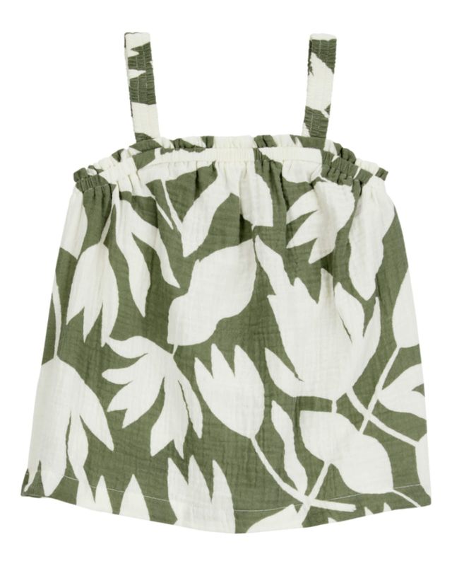 Original Carter's Girls Toddler Tropical Floral Sleeveless Tank