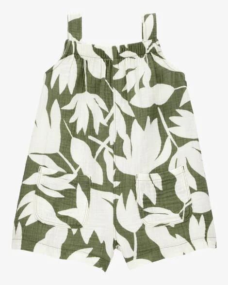 Original Carter's Girls Tropical Sleeveless Romper