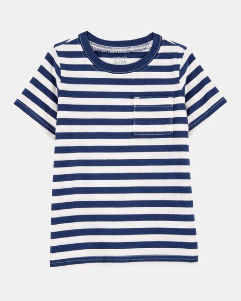 Original Carter's Boys Striped Pocket T-shirt