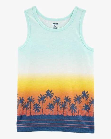 Oshkosh B'gosh Boys Palm Tree Print Tank