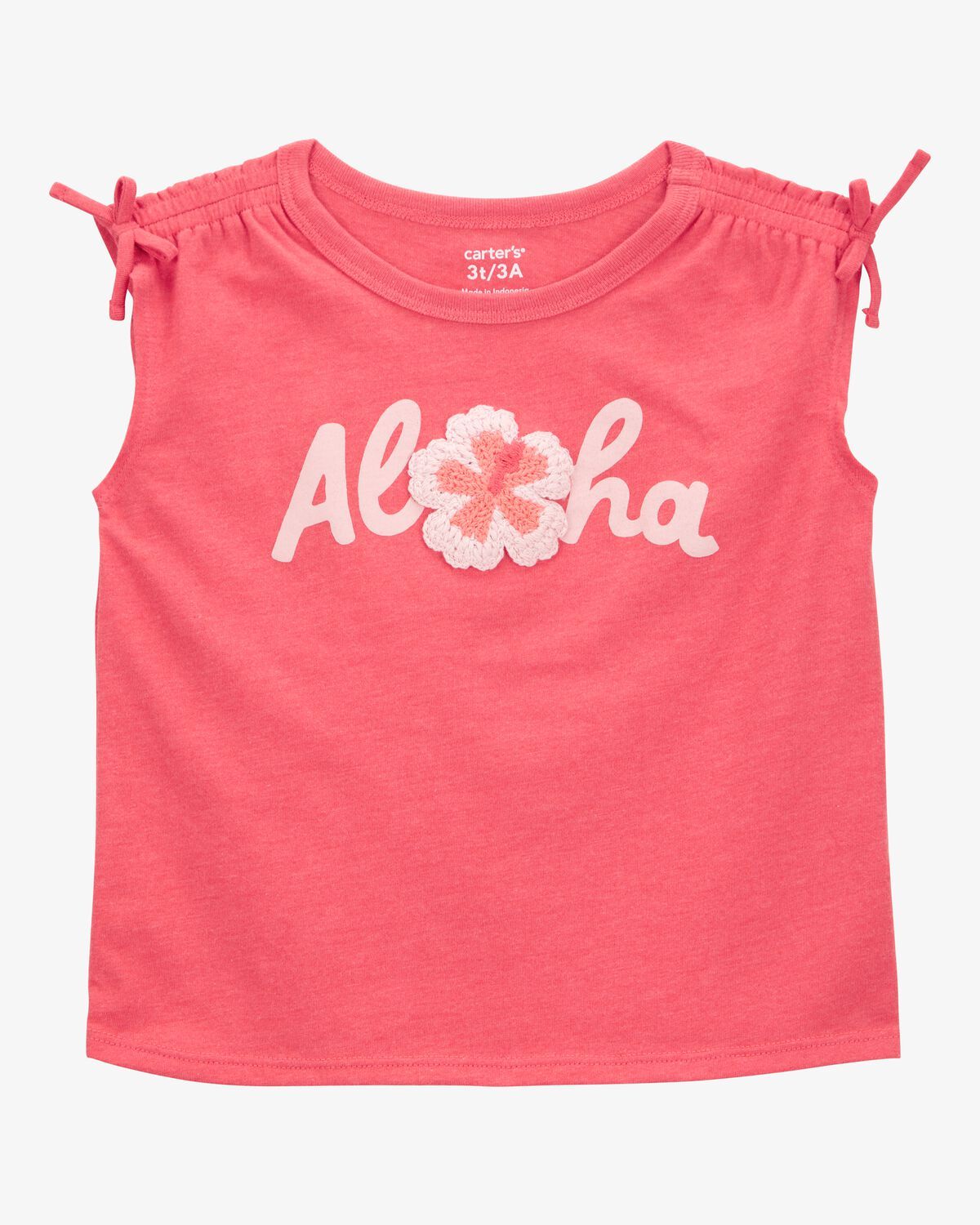 Original Carter's Girls Aloha Graphic T-shirt