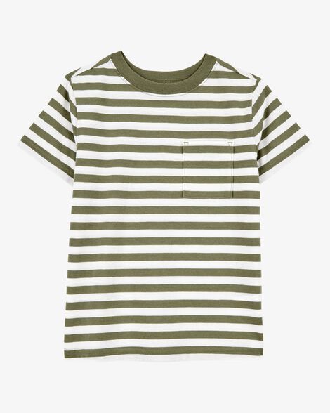 Original Carter's Boys Striped Pocket T-Shirt