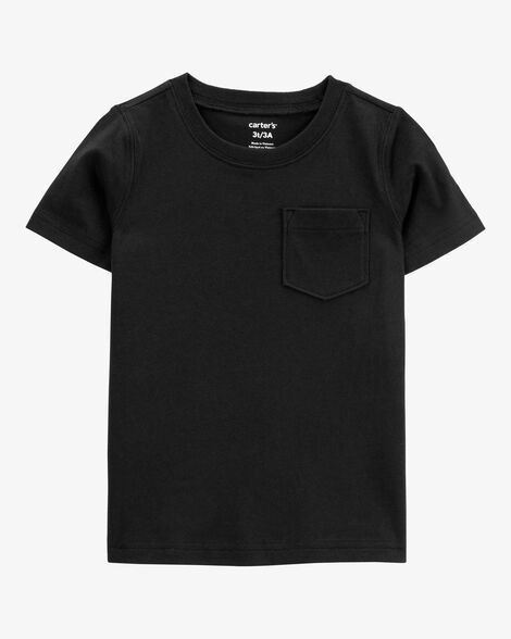 Original Carter's Boys Solid Pocket T-shirt