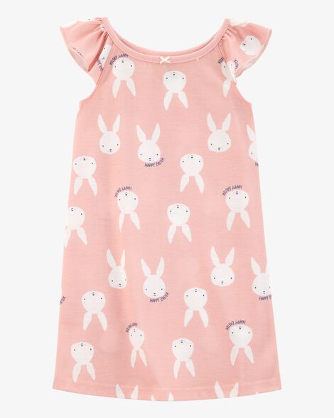 Original Carter's Girls Bunny Print Nightgown
