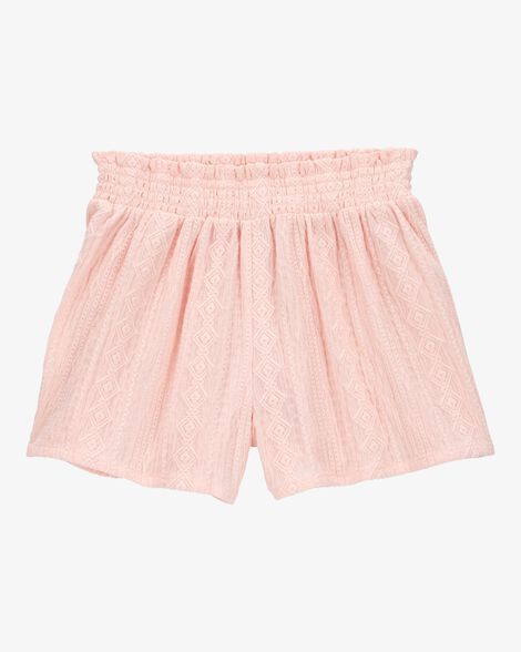 Original Carter's Girls Pull-On Smocked Shorts