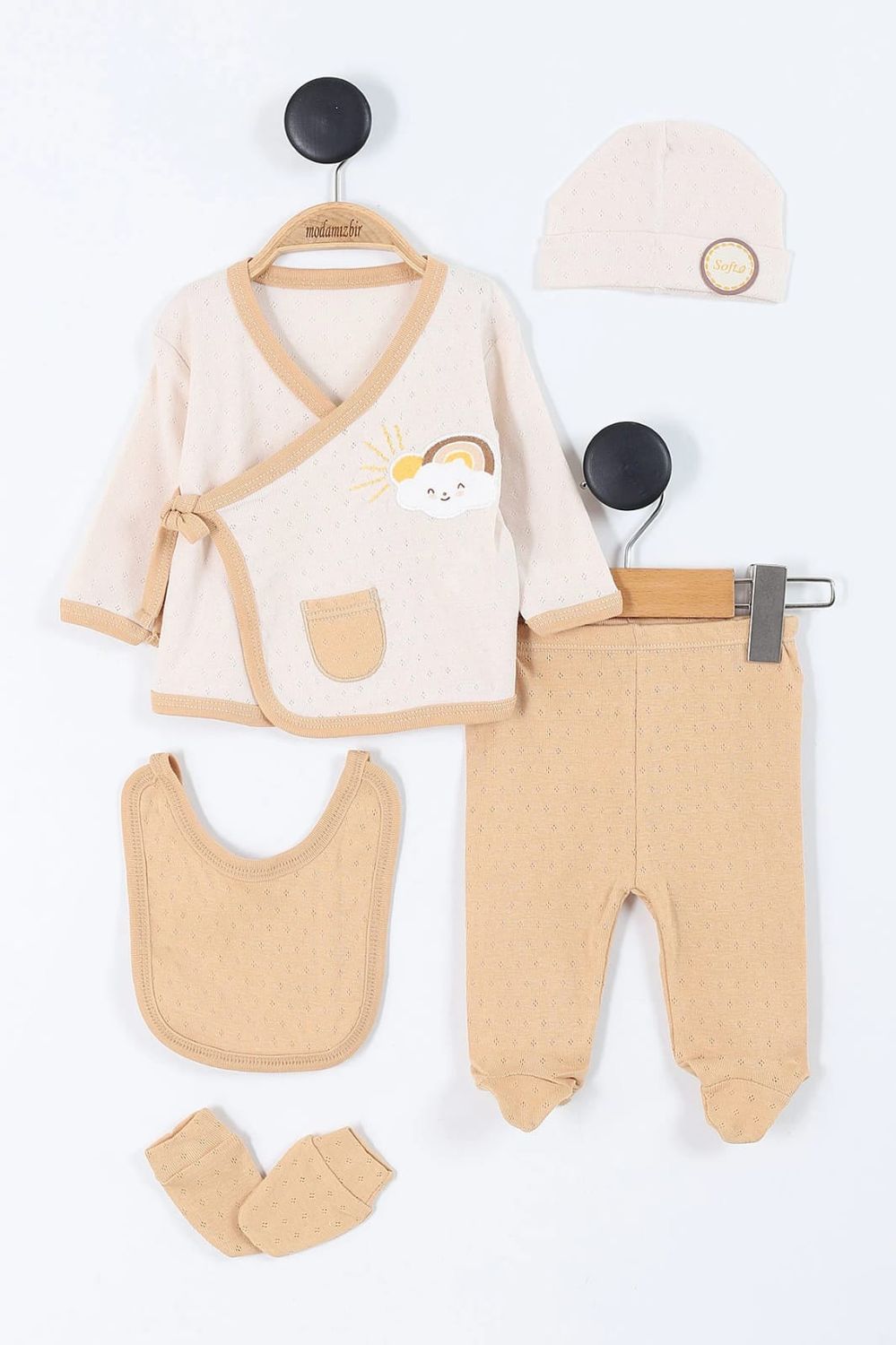 Necix's Unisex Cotton 5-Piece Set