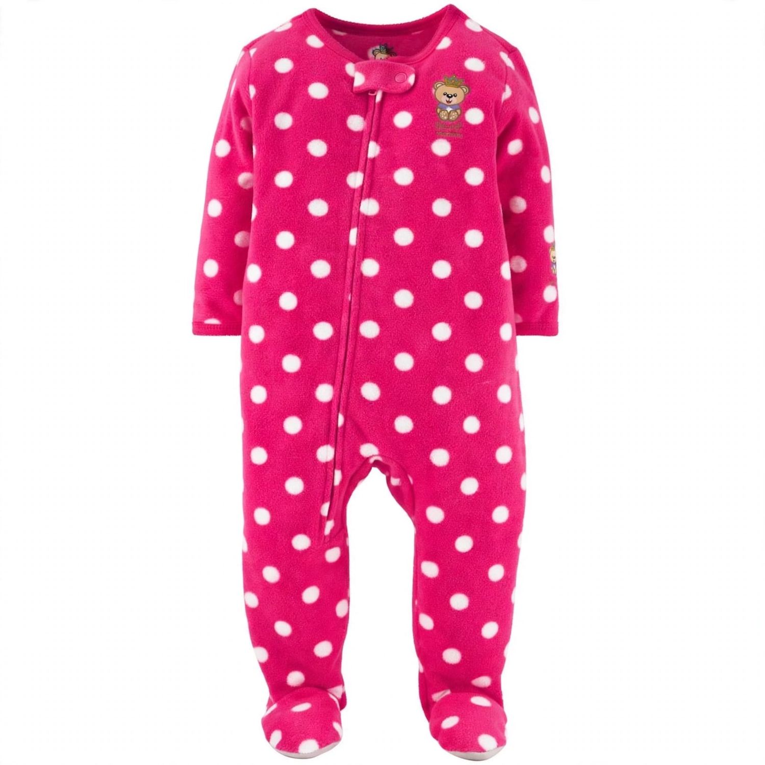 Original Carter's Child Of Mine Girls Fleece Overall