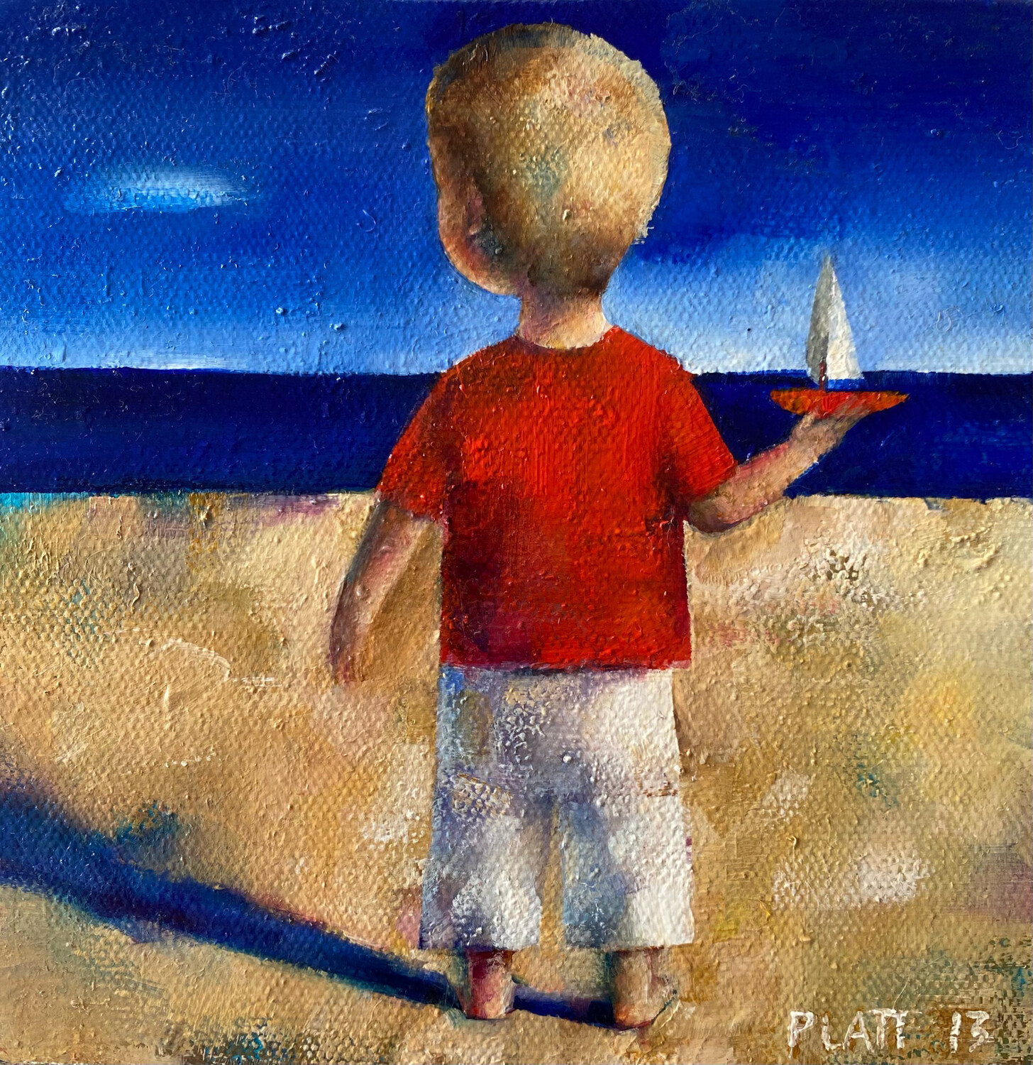 Boy On A Beach Limited Edition Print