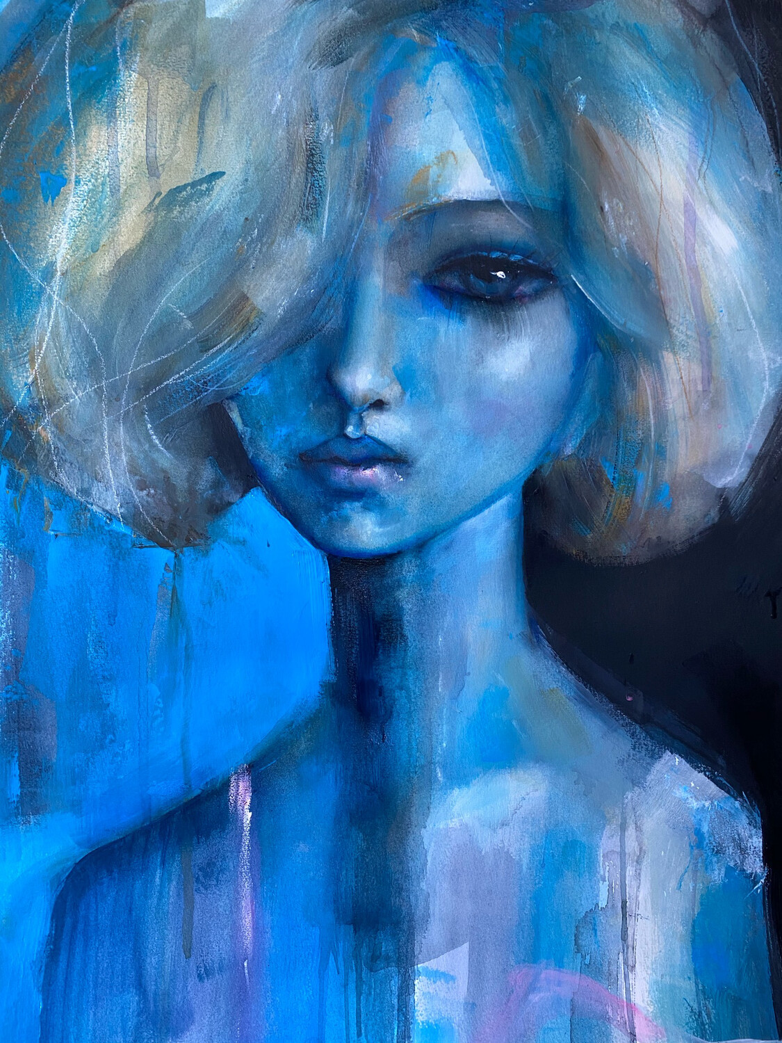 Blue Blonde Limited Edition Print