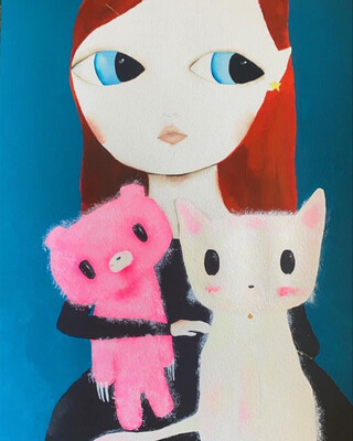 Polly limited edition print by Mia platt