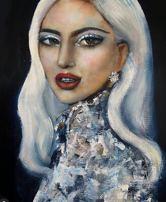 Lady Gaga Original Painting