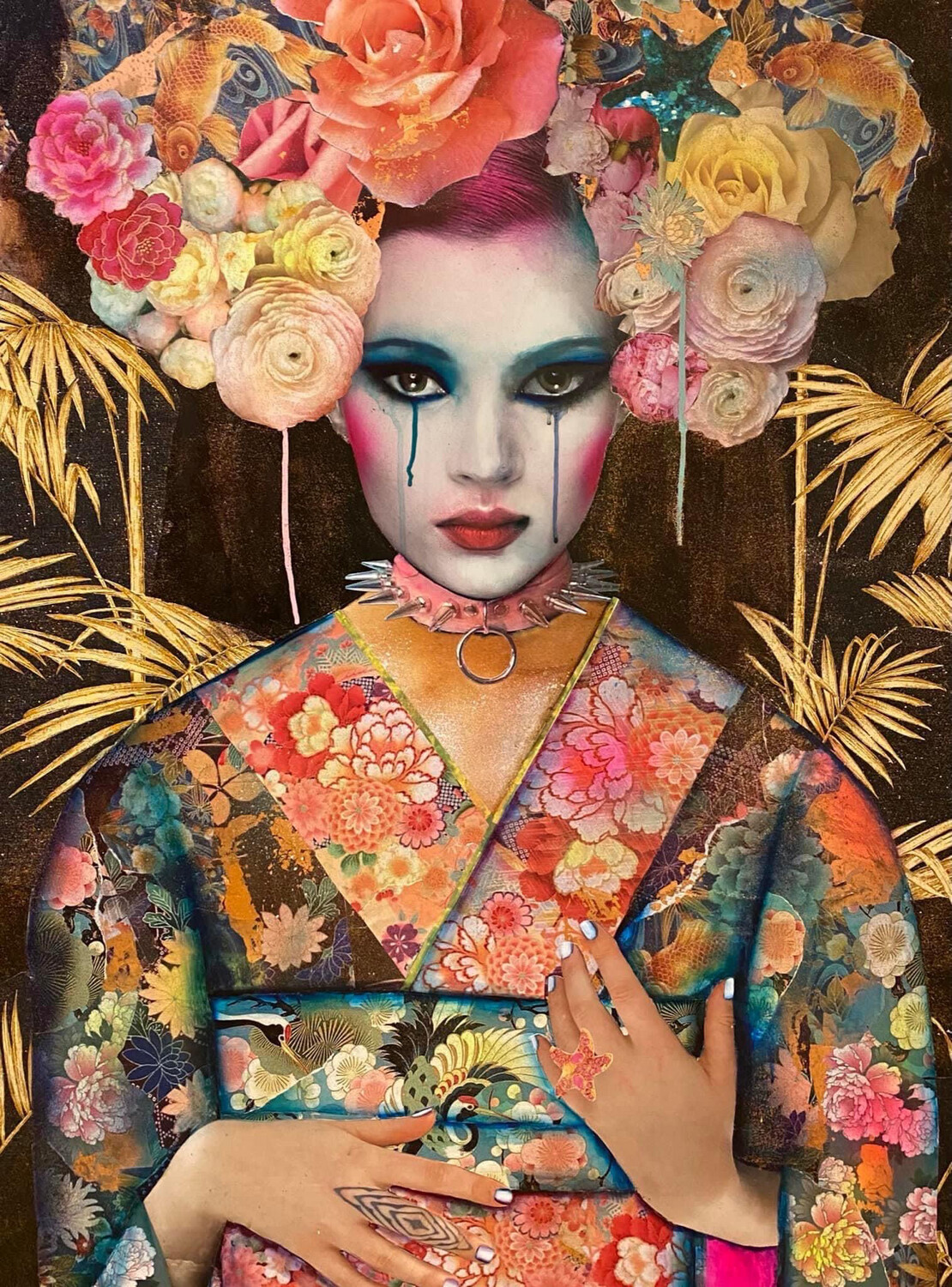 Neon Geisha Large Limited Edition Print