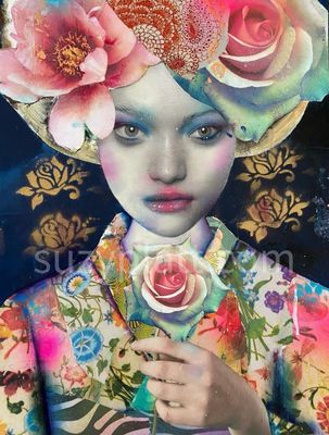 Flowerbomb Original Painting