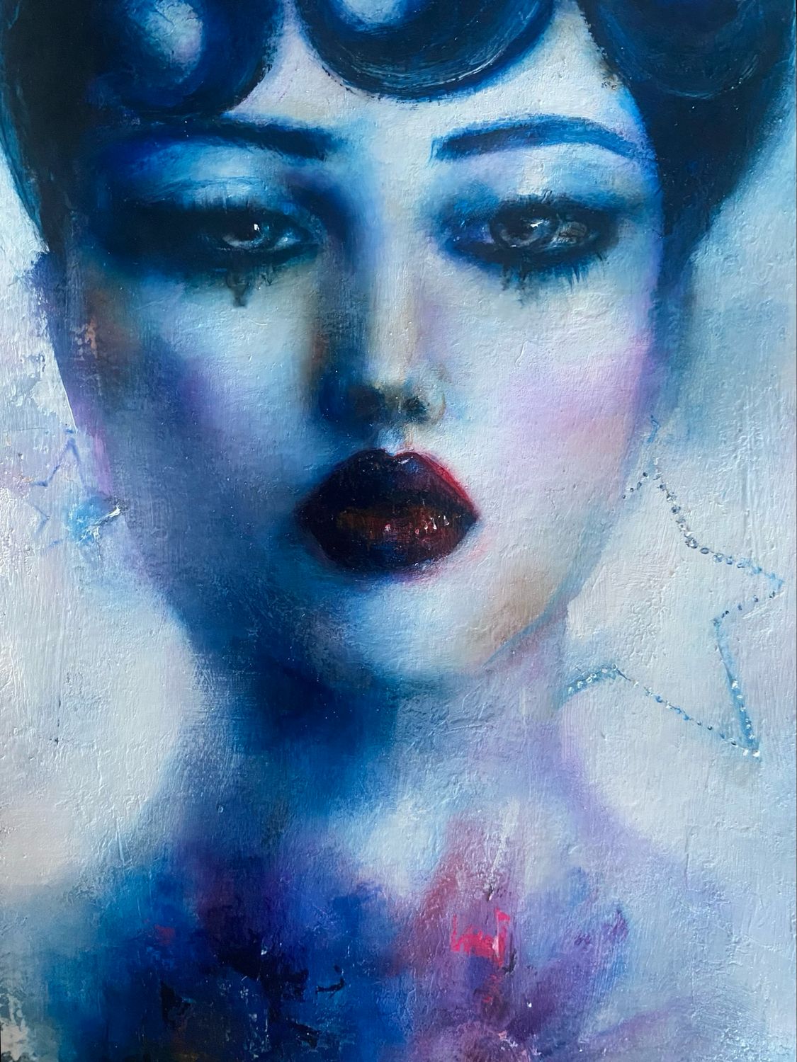Star Girl Original Painting