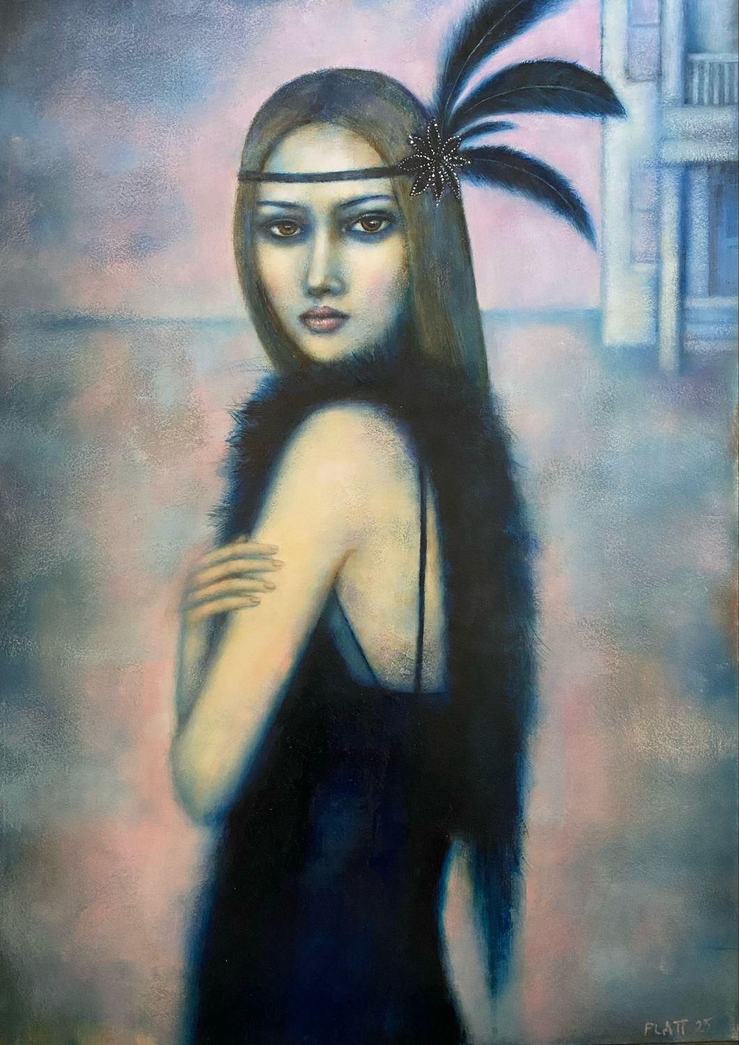The Twilight Hour original painting (framed)