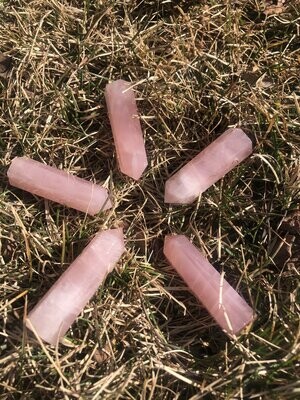 Rose Quartz Mini Tower for Love and Healing