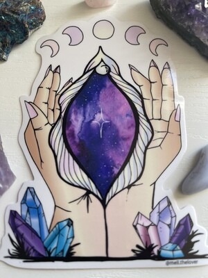 Yoni Portal Sticker by Meli TheLover: Empower Your Sacred Feminine Energy and Connection
