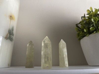 Citrine Crystal Mini Towers for Prosperity