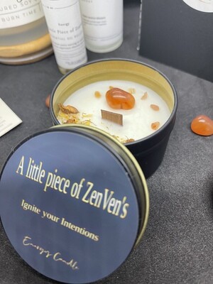 Energy Intentions Candle : Empower Your Vital Energy