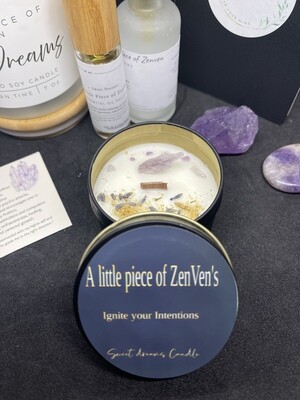 Sweet Dreams: Intentions Candle - Restorative for Tranquil Sleep
