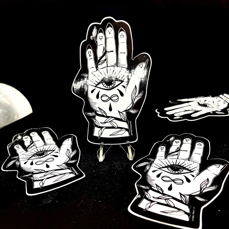 Palmistry Sticker by Meli TheLover: Unlock the Secrets of Your Hands