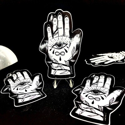 Palmistry Sticker by Meli TheLover: Unlock the Secrets of Your Hands
