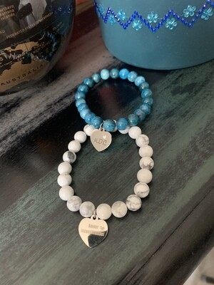 Pack minceur... apatite howlite 
Qualité de pierres supérieure