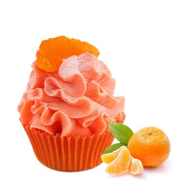 Guava Tangerine Cupcake