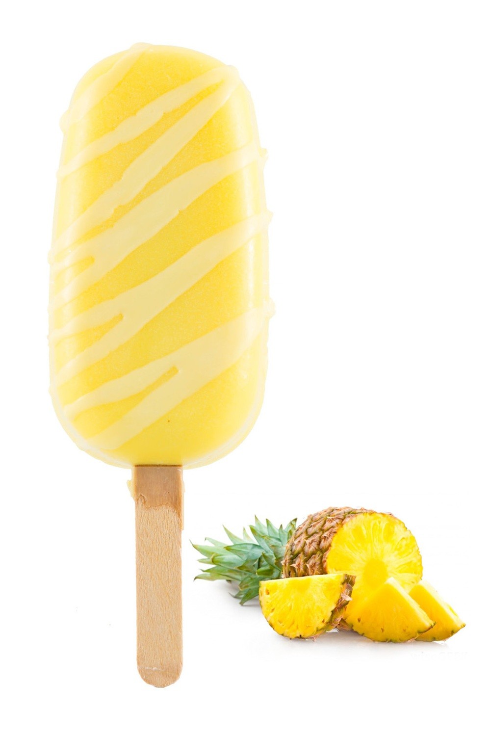Pineapple Ice Cream Bar