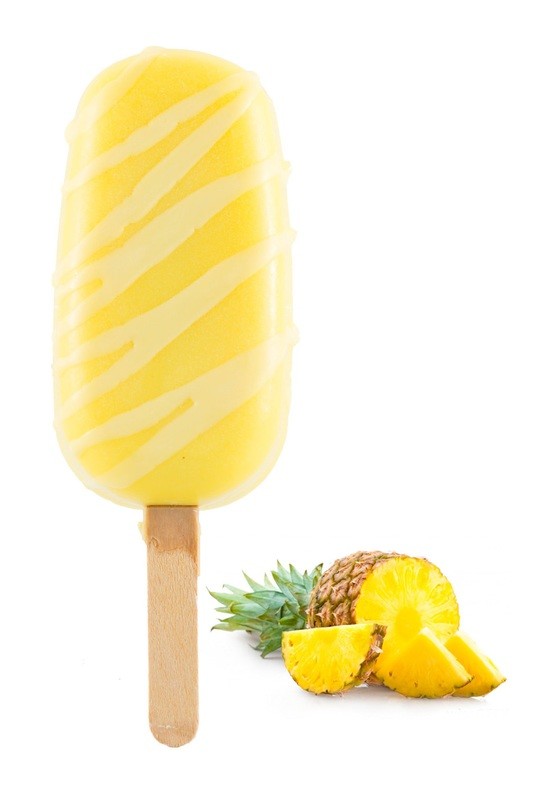 Pineapple Ice Cream Bar