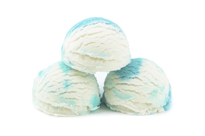 Ocean Breeze Triple Bubble Scoop  Sundae