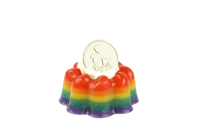 St. Patrick&#39;s Rainbow Jello